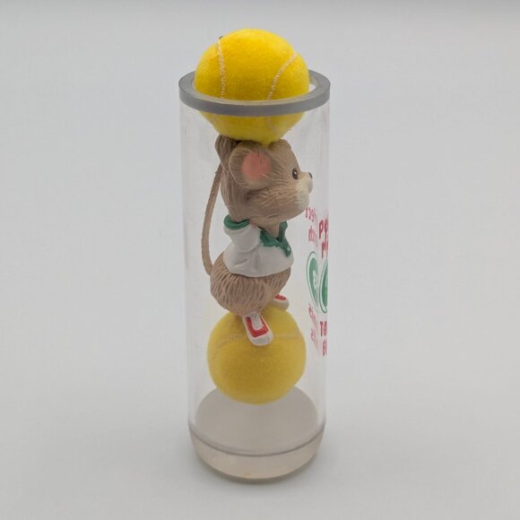 Hallmark Keepsake Perfect Match 1993, Mouse in Tennis Ball Container Ornament - Picture 3 of 10